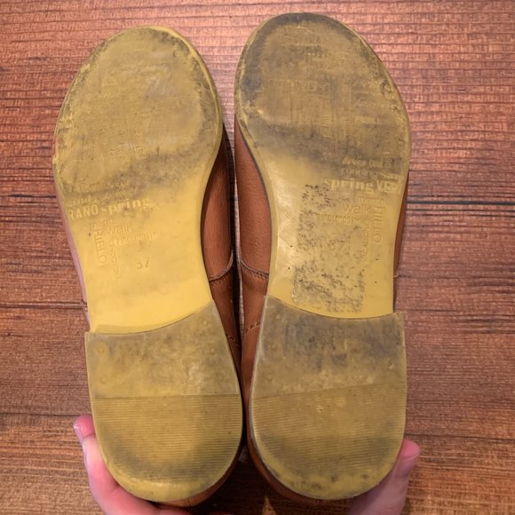 PIKOLINOS Cognac Tan Leather Oxford Shoes - Picture 7 of 7